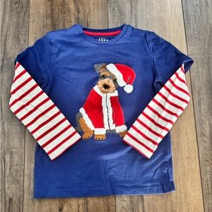 Mini Boden Holiday Shirt 6-7 Years
